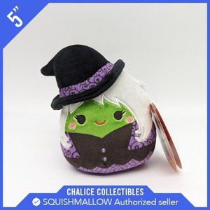 Squishmallow Kellytoy Plush Halloween 2023 Mariposa the Witch 5" Inch NWT NEW